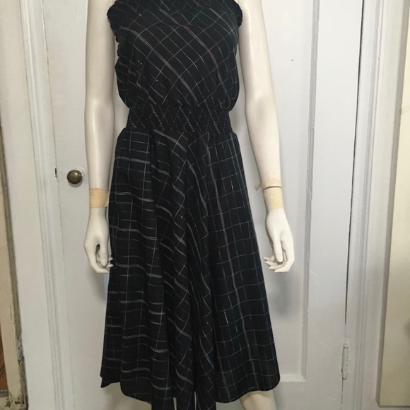 70's TAHARI strapless dress - Picture 4 of 4